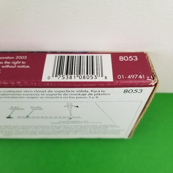 NEW Closetmaid Chrome Tie Belt Scarves Jewelry Rack Wall Mount  W/14 Hooks - Picture 5 of 6